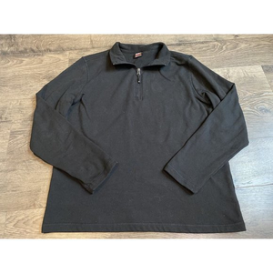 EUC Mens‎ 32 Degree Long Sleeve Quarter 1/4 Zip Black Pullover Size L